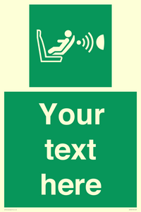 Custom safe condition child seat presence orientation detection system
